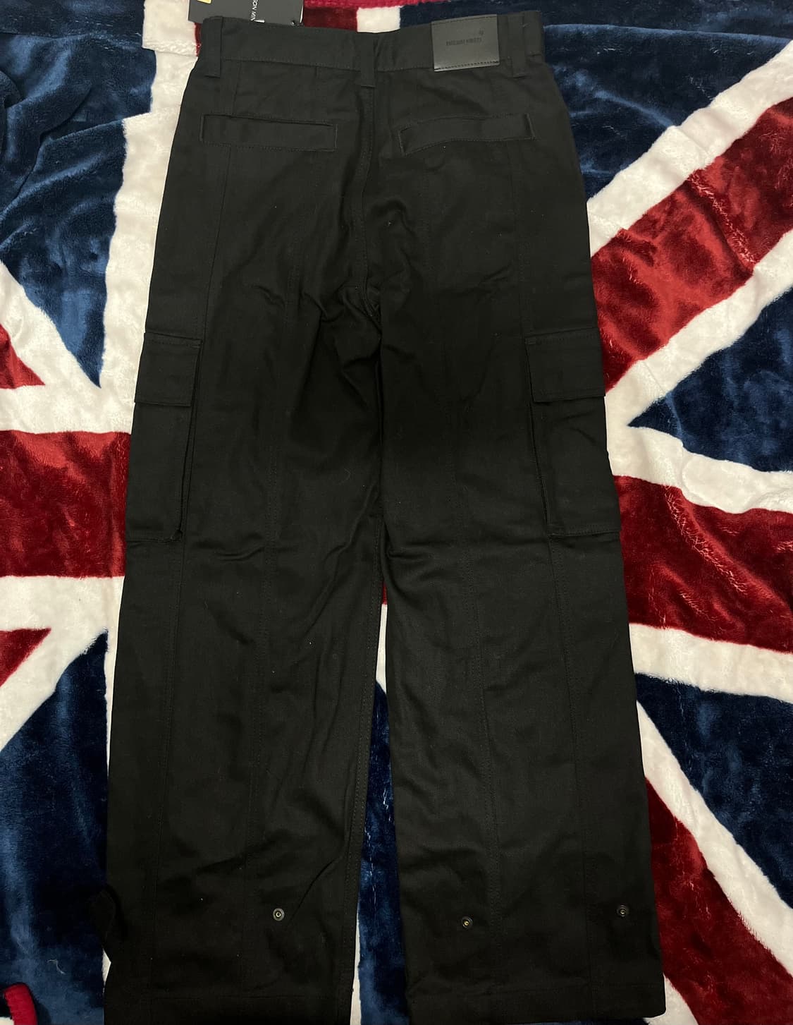 메종미네드 블랙 카고 바지 새상품 30호리 상품이미지3