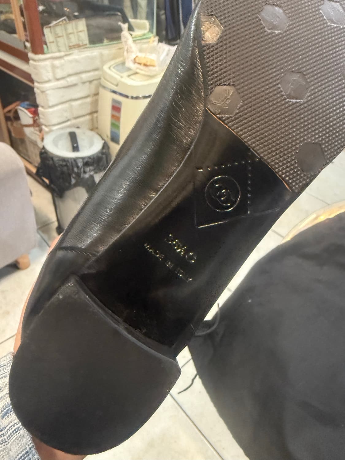 36반/230 정품 샤넬 까멜리아 부츠 팝니다 상품이미지6