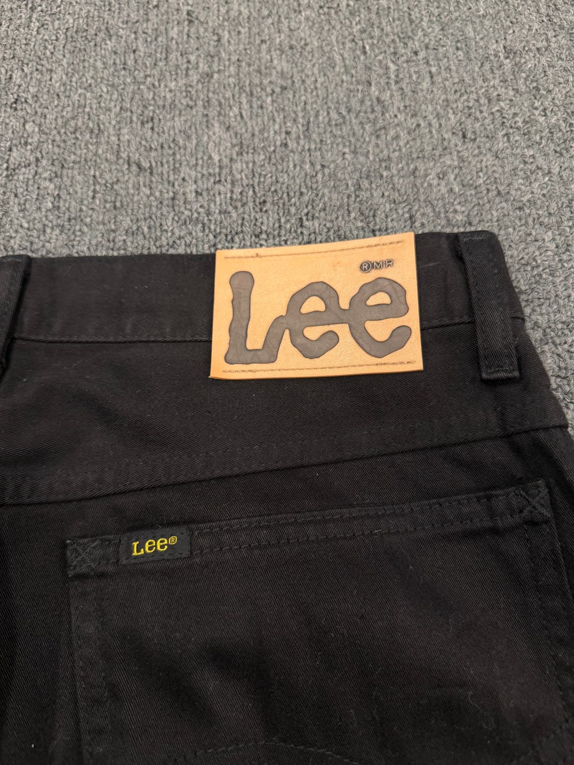 32) Lee 빈티지 블랙 데님팬츠 상품이미지4