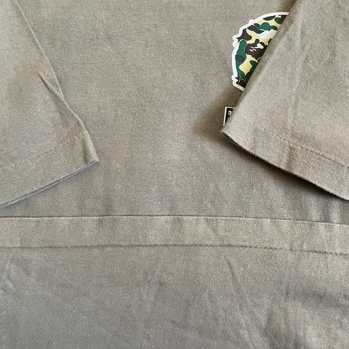 90’s 베이프 카모 빈티지 반팔 티셔츠 상품이미지4