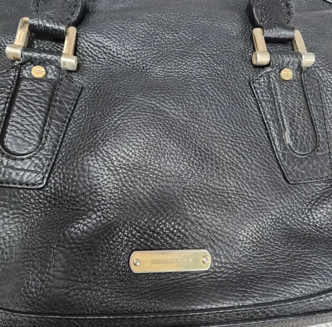 버버리 레더 토트백 숄더백 상품이미지8