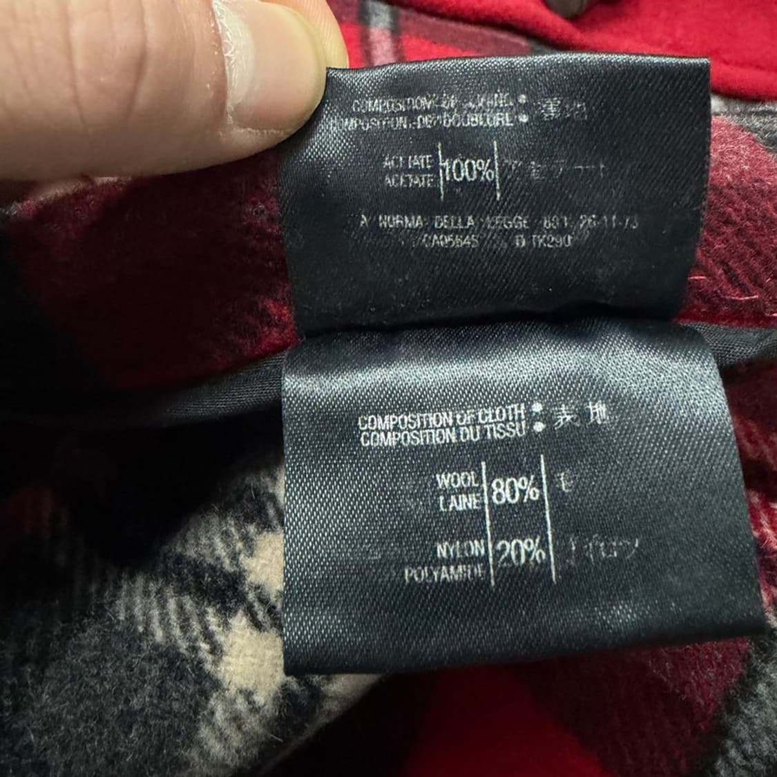 글로버올 울 더플코트 v1532 상품이미지7