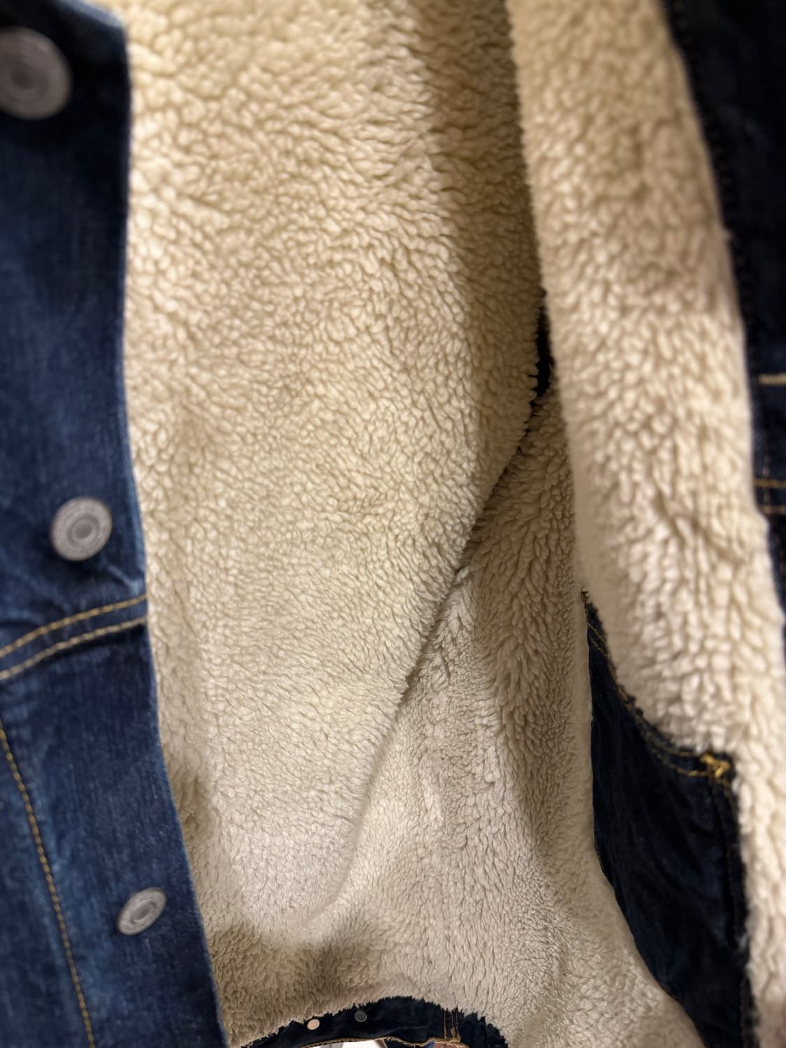 Levis 리바이스 쉐르파 데님 트러커 자켓 상품이미지4