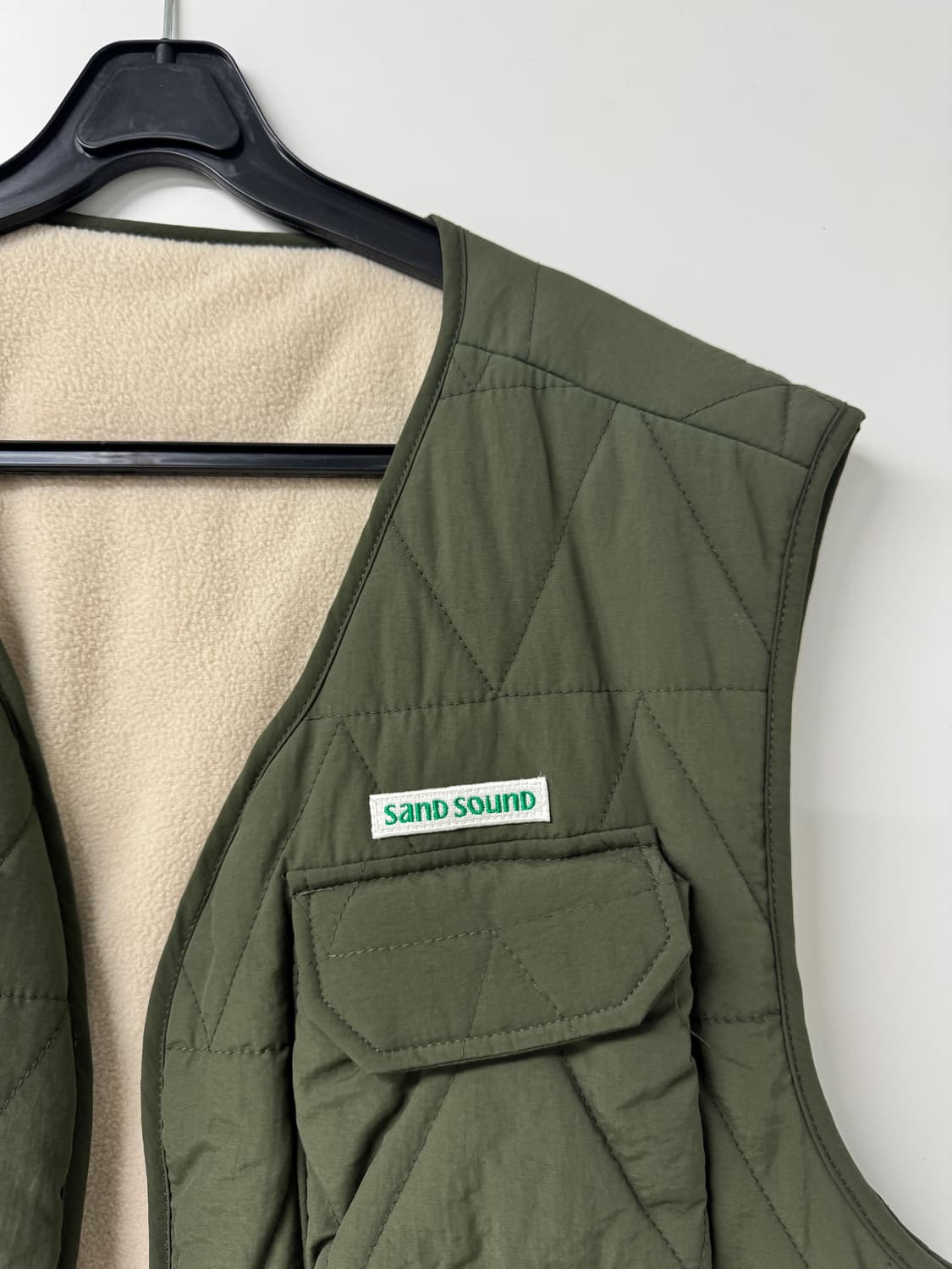 샌드사운드 Sand Sound 퀼팅 베스트(새상품) 상품이미지3