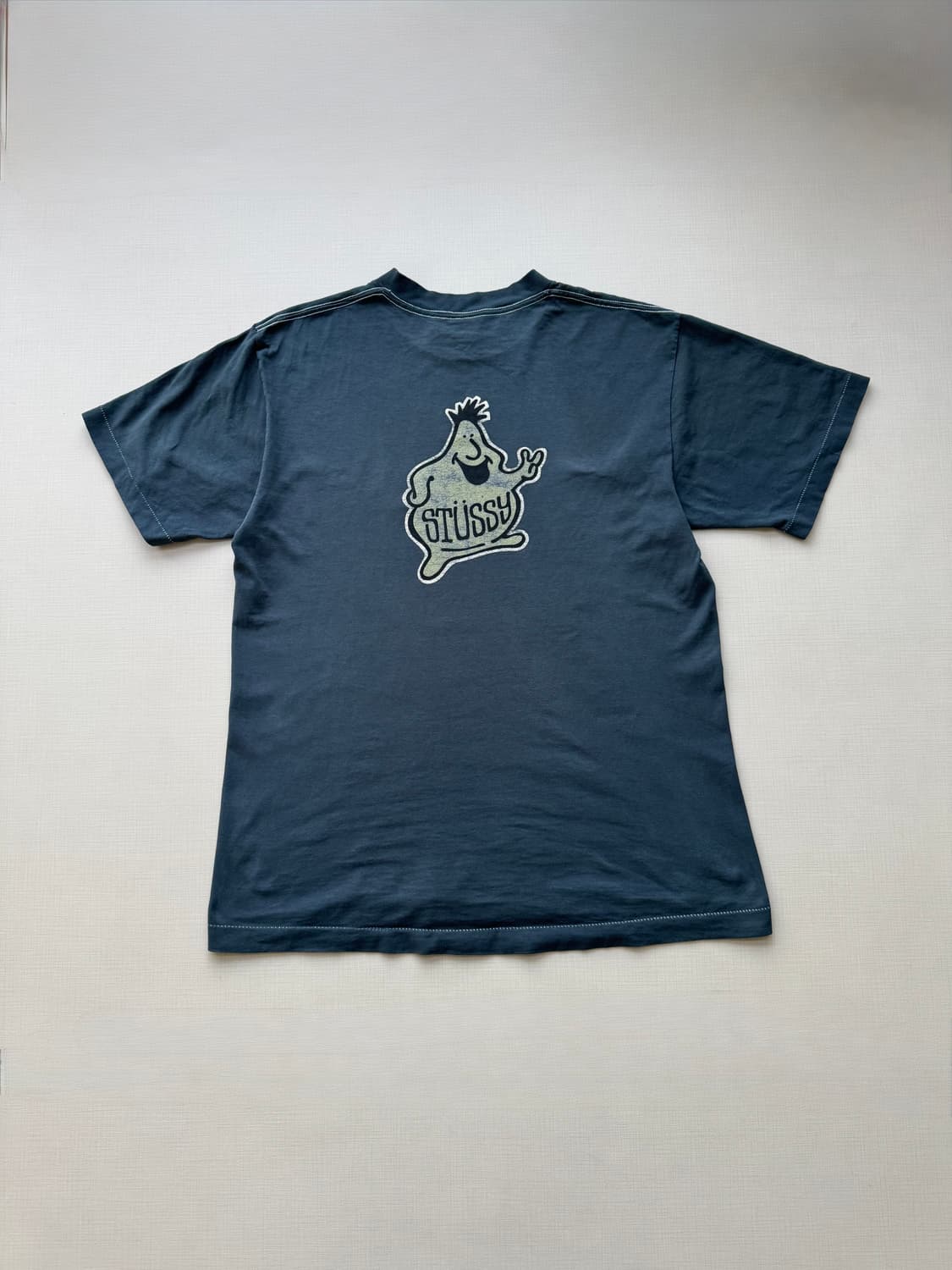 90s 스투시 Blob Man 티셔츠 상품이미지1