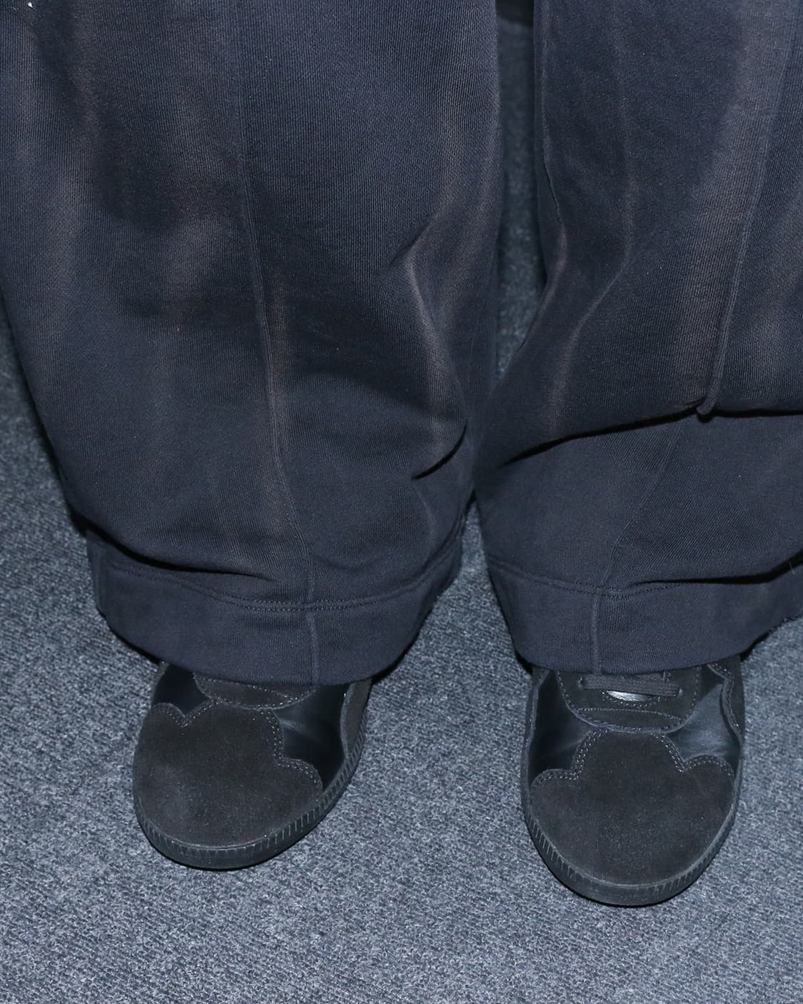 라드 뮤지션 블랙 레더 스니커즈 상품이미지2