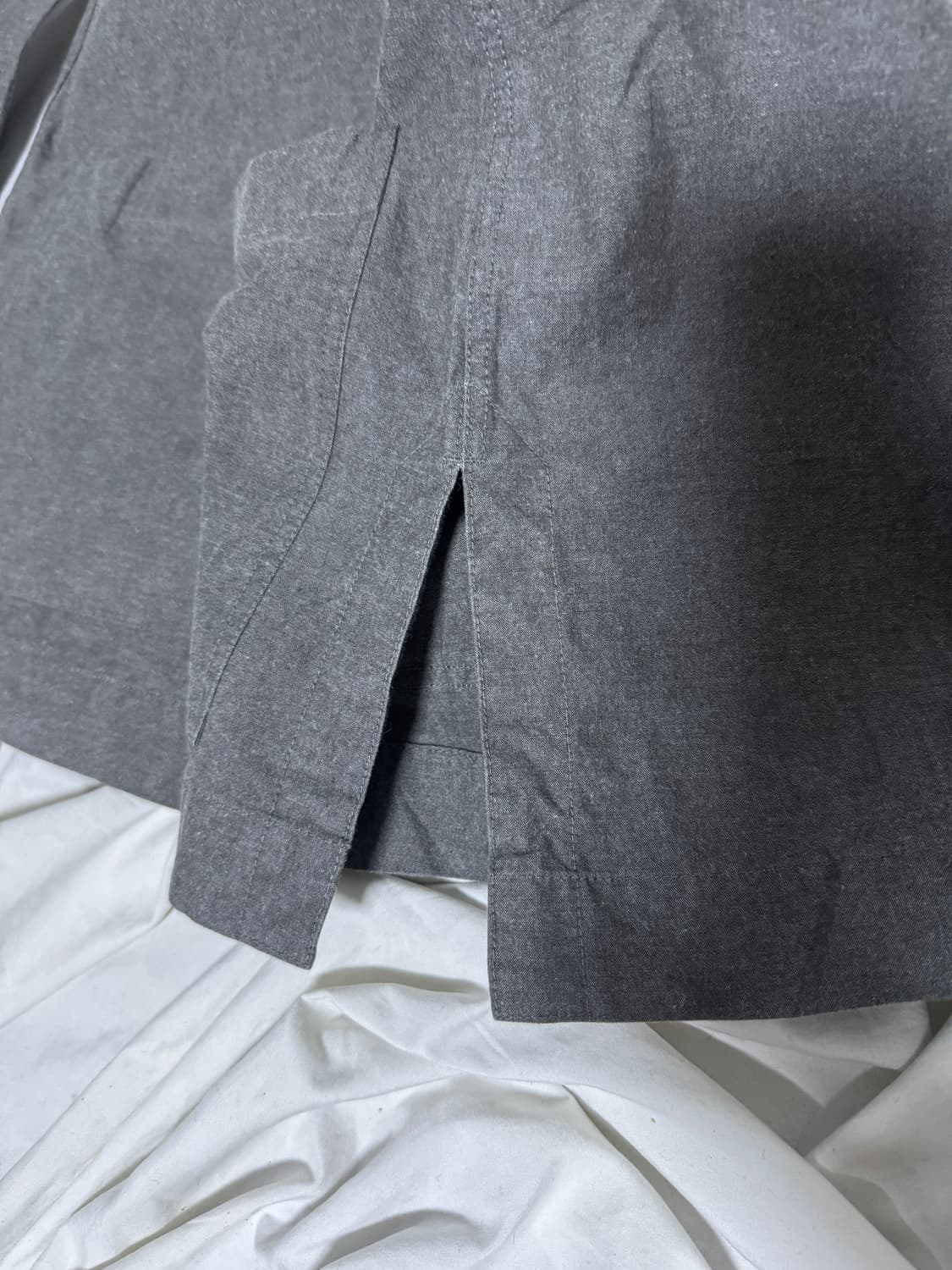 마가렛호웰 mhl 멜란지 코튼 샴브레이 셔츠 상품이미지6