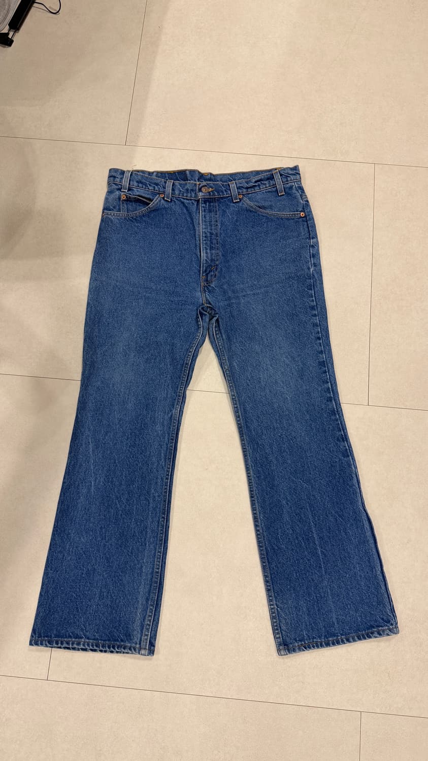 리바이스 517 오렌지탭 부츠컷 38x30 made in USA 상품이미지1