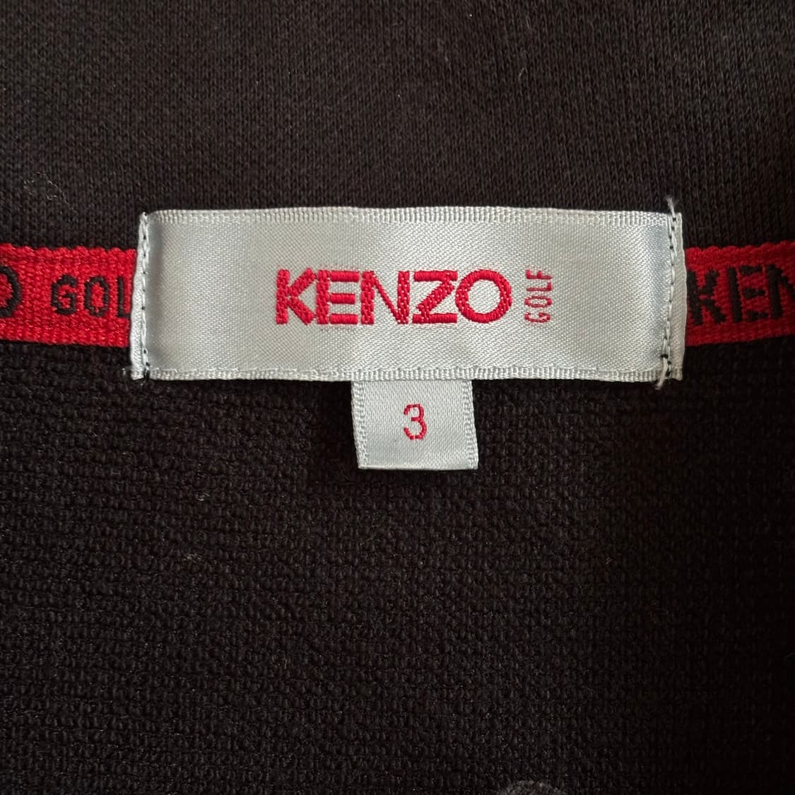 겐조 골프 일본 여성 3 사이즈 집업 맨투맨 스포츠 티셔츠 상품이미지5