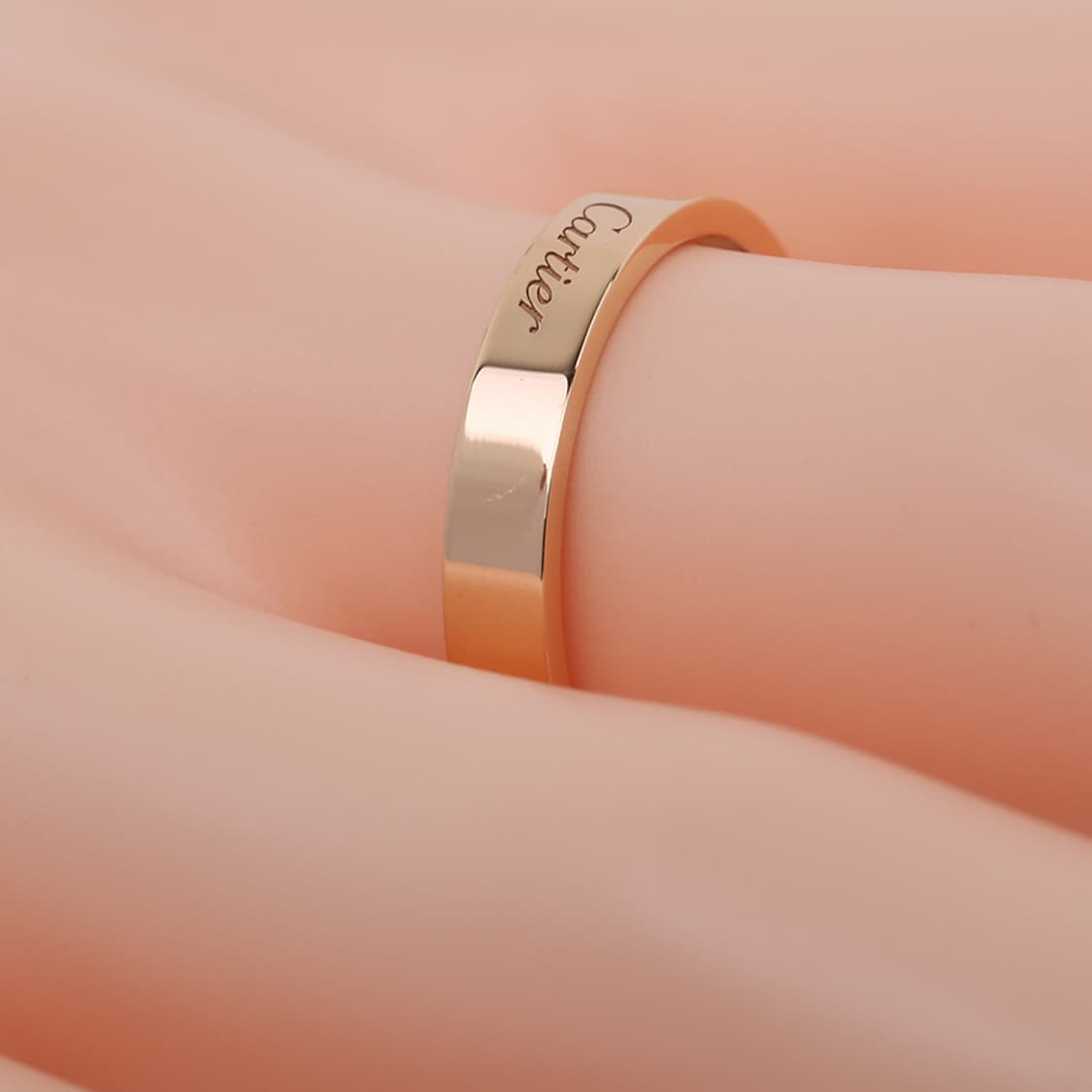 까르띠에 C 드 까르띠에 웨딩반지 핑크골드 웨딩링 64호 남자반지 상품이미지8