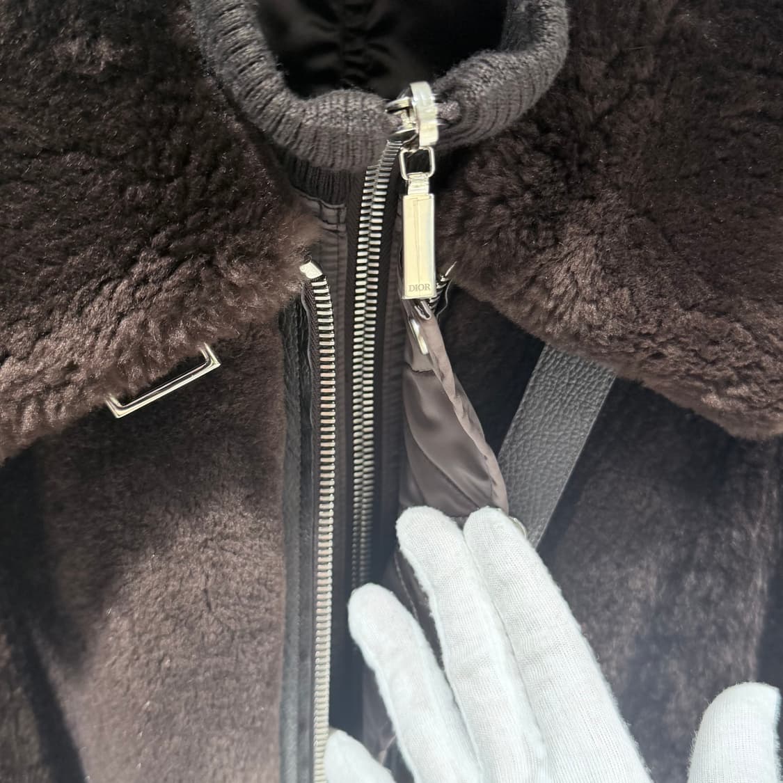 (A+/46) / 디올 비버 퍼 자켓 브라운 상품이미지5