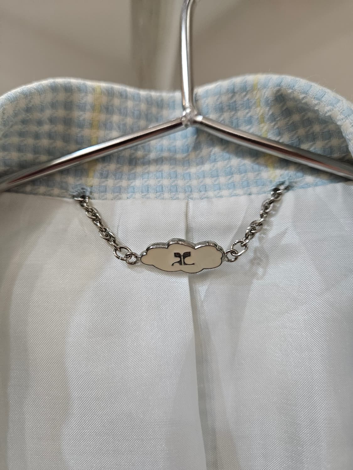 꾸레쥬 울 트위드 셋업 상품이미지3