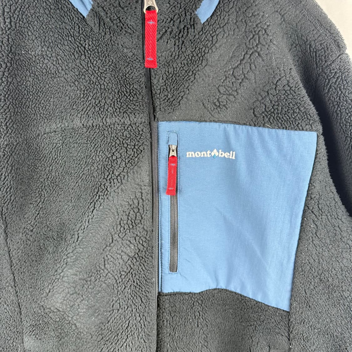 XL) 몽벨 00s 베이직 쉐르파 플리스 자켓 상품이미지6