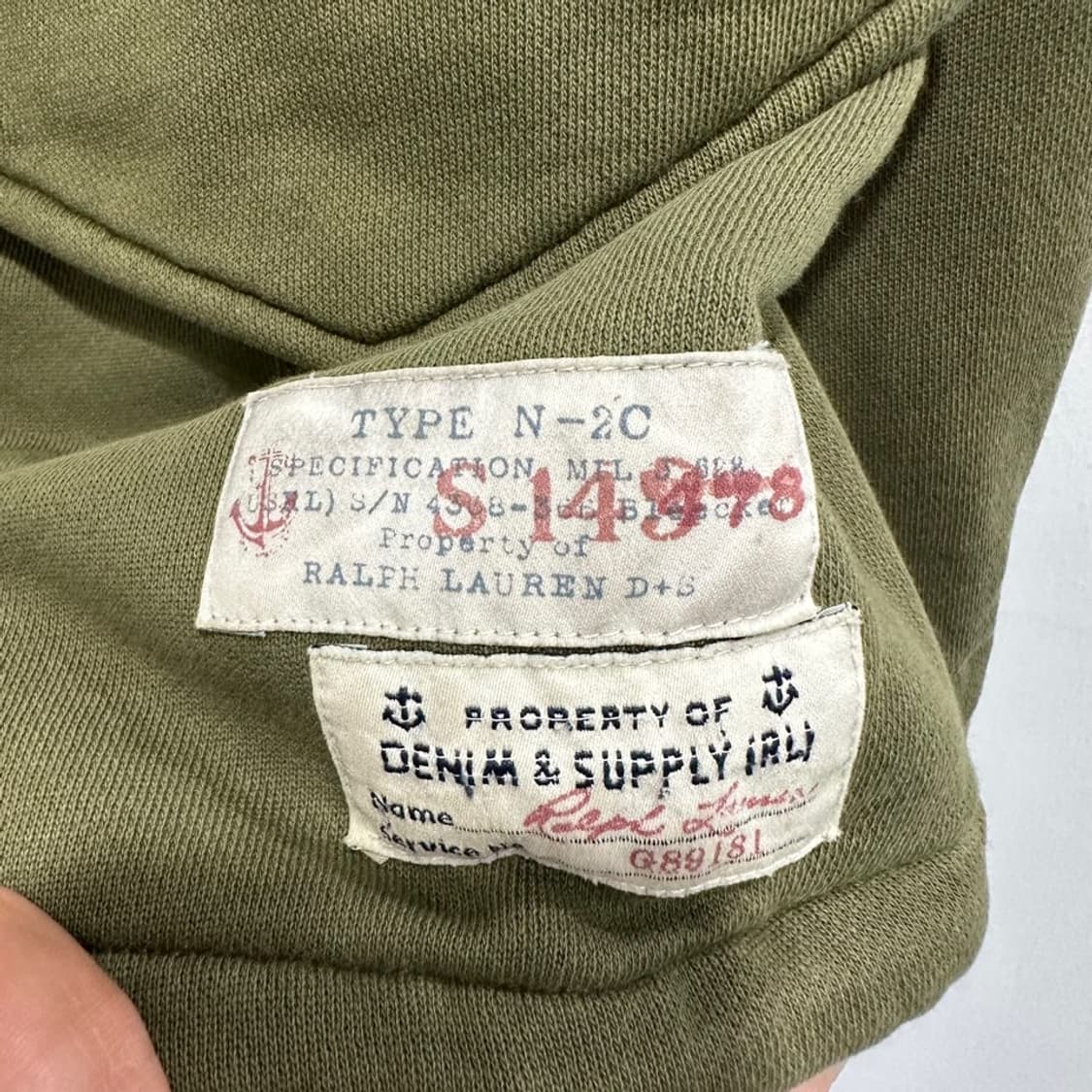 데님앤서플라이 성조기 밀리터리자켓 상품이미지6