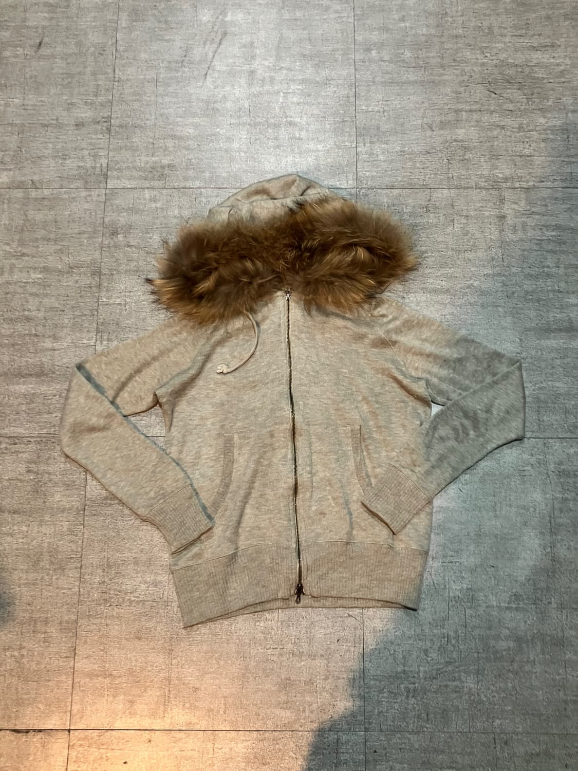 일본빈티지 Vtgofgoa 핀터깔y2k 보헤미안 아베깔 울프죠 후드집업 상품이미지1