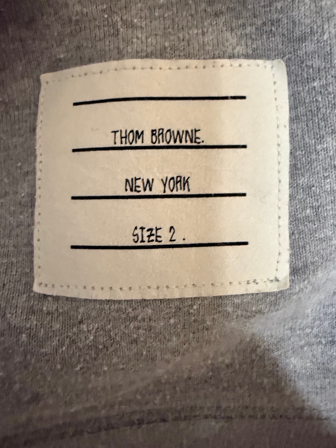 톰브라운 셋업 그레이 (2size,38size) 상품이미지4