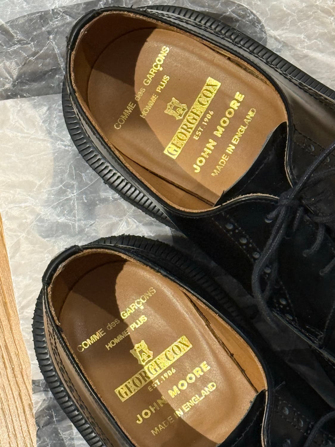 꼼데가르송 옴므 플러스 조지콕스 옥스포드 슈즈 상품이미지7