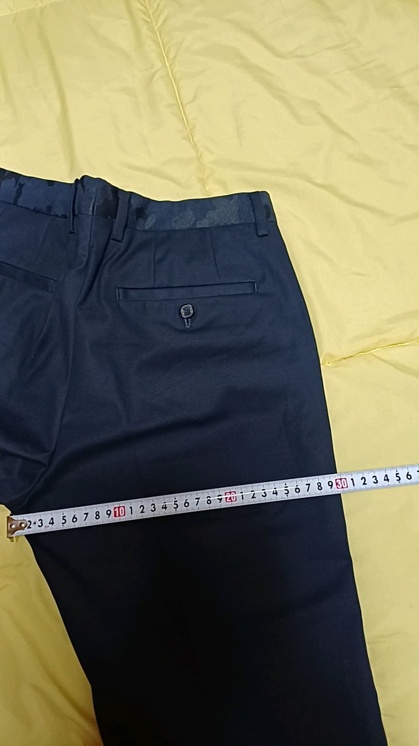 플랙 미사용 스판면바지 실측31인치 기장99 상품이미지8