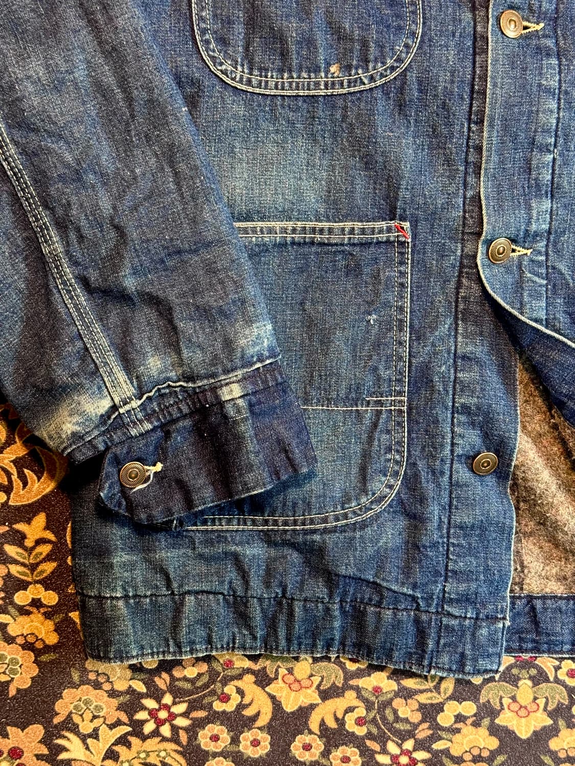 70s Sears 데님 커버올 초어자켓 상품이미지2