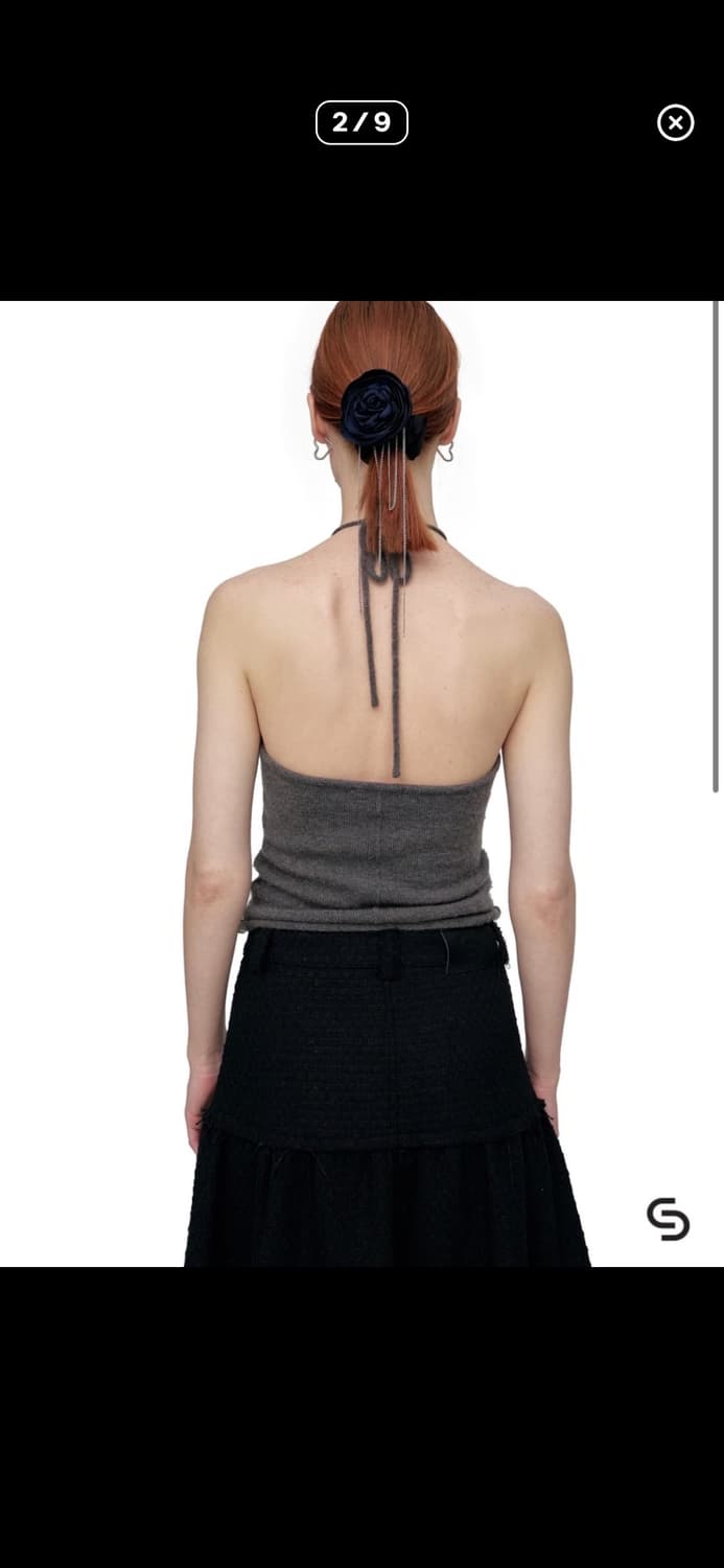 Cerric 홀터넥 니트 상품이미지3