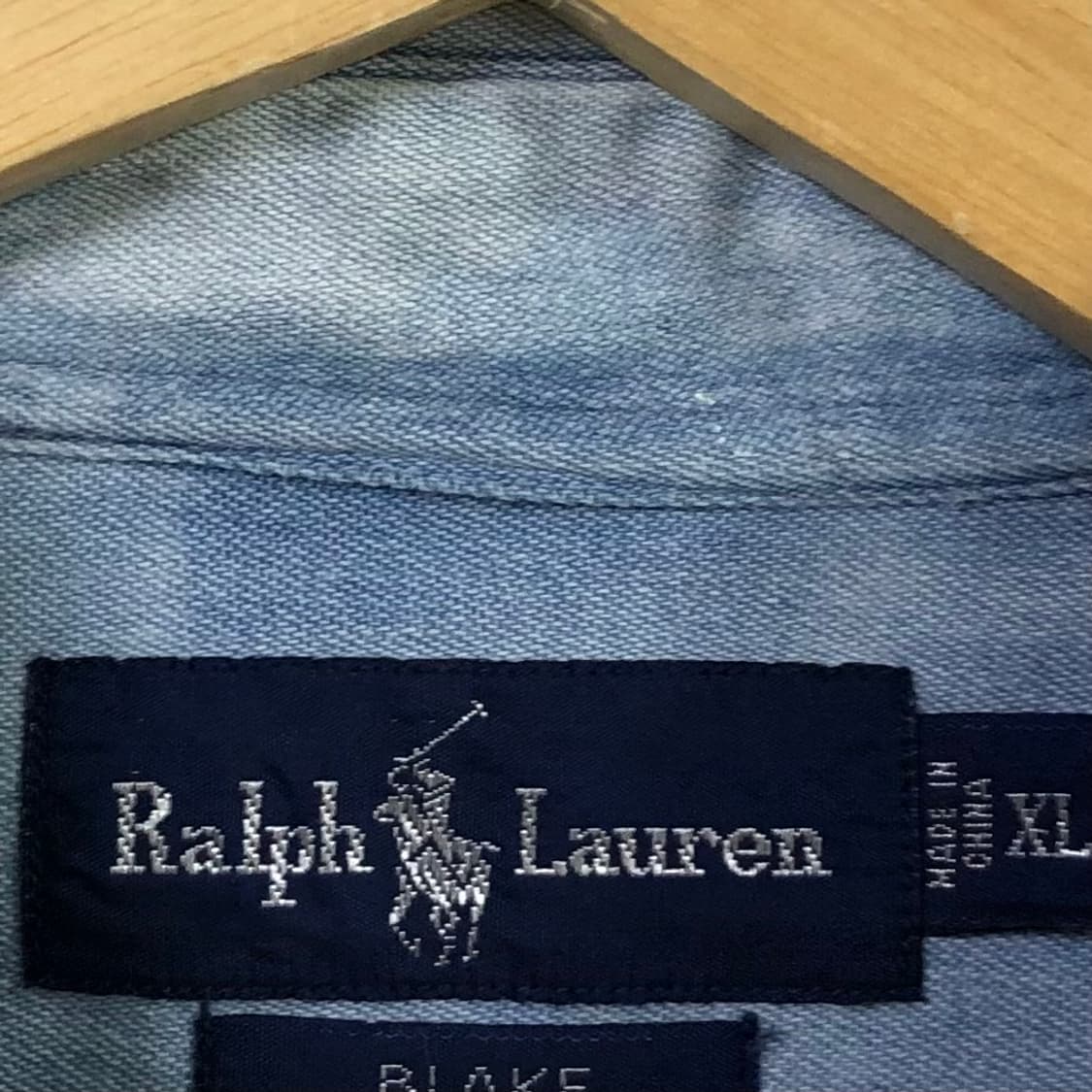 Xxl 폴로 데님 셔츠 상품이미지3