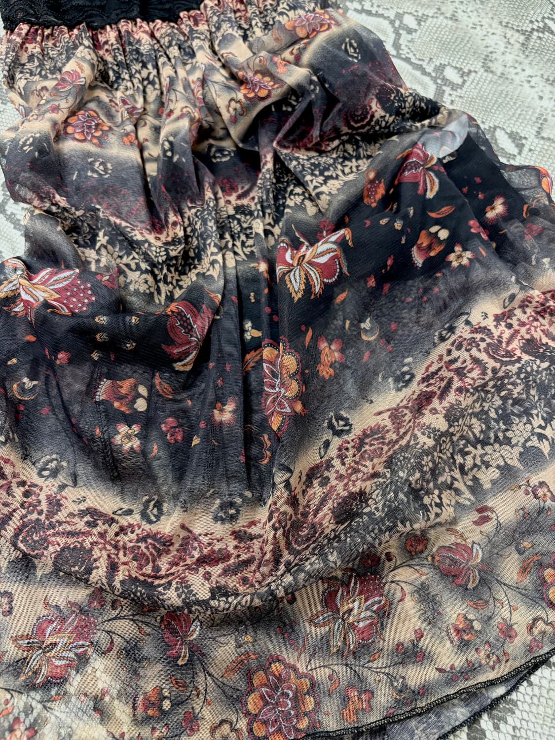 “Vintage” Gothic Oriental Mood Skirts 상품이미지3
