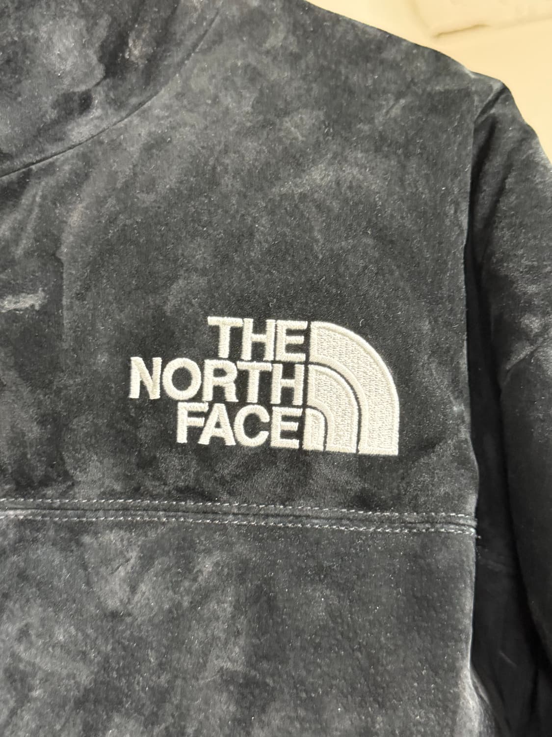 (L) 슈프림 노스페이스 스웨이드 눕시 블랙 상품이미지3