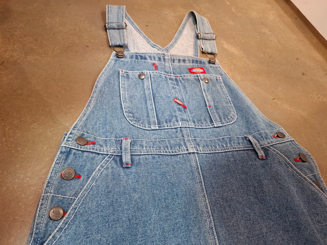 디키즈 데님 멜빵 원피스 상품이미지4