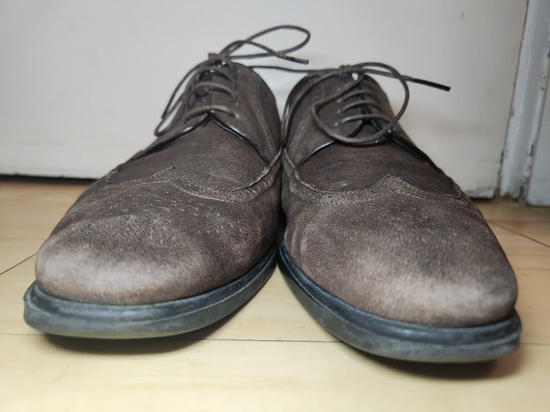 아테스토니(a.testoni) 옥스포드 스웨이드 구두(250/유럽6.5) 상품이미지6