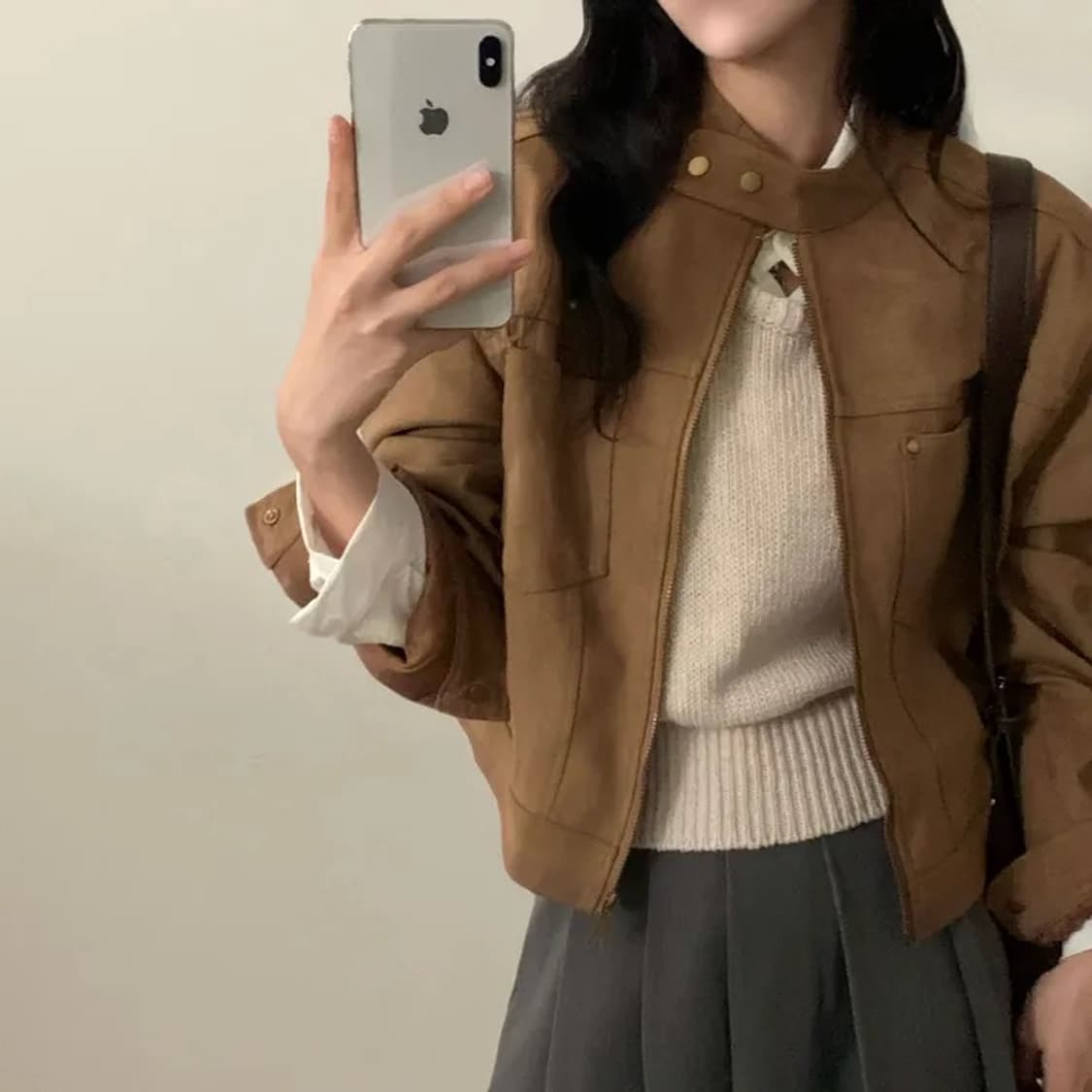 포켓 크롭 자켓 상품이미지3