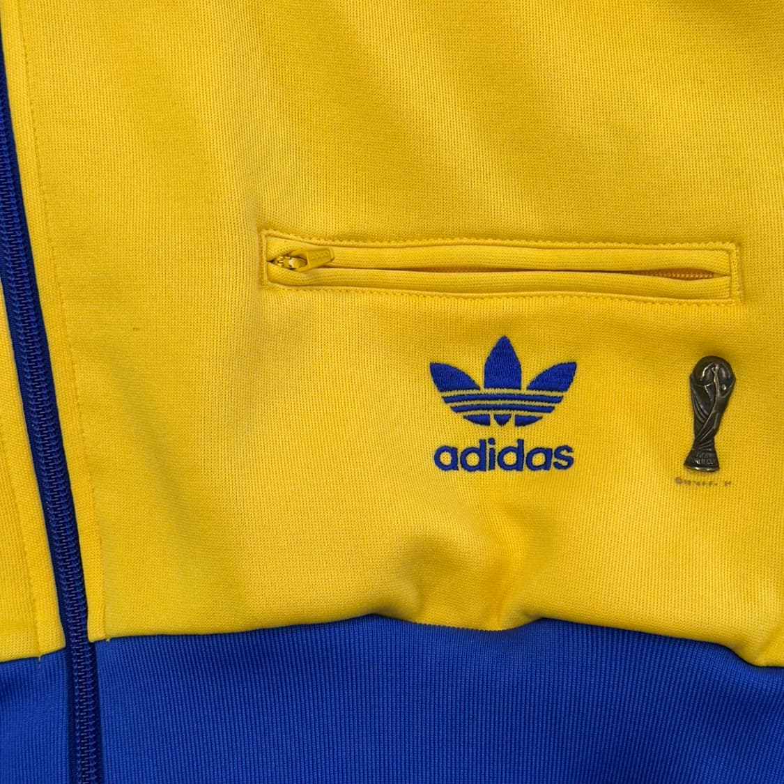 S 아디다스 스웨덴 블루라인 옐로우 트랙탑  상품이미지5