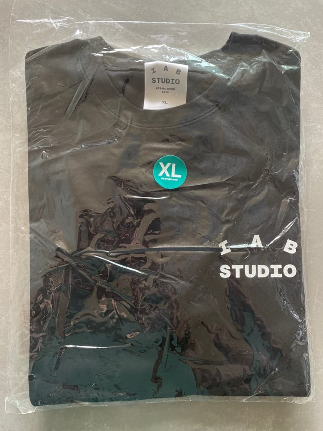 아이앱스튜디오 블랙 반팔 XL 상품이미지5