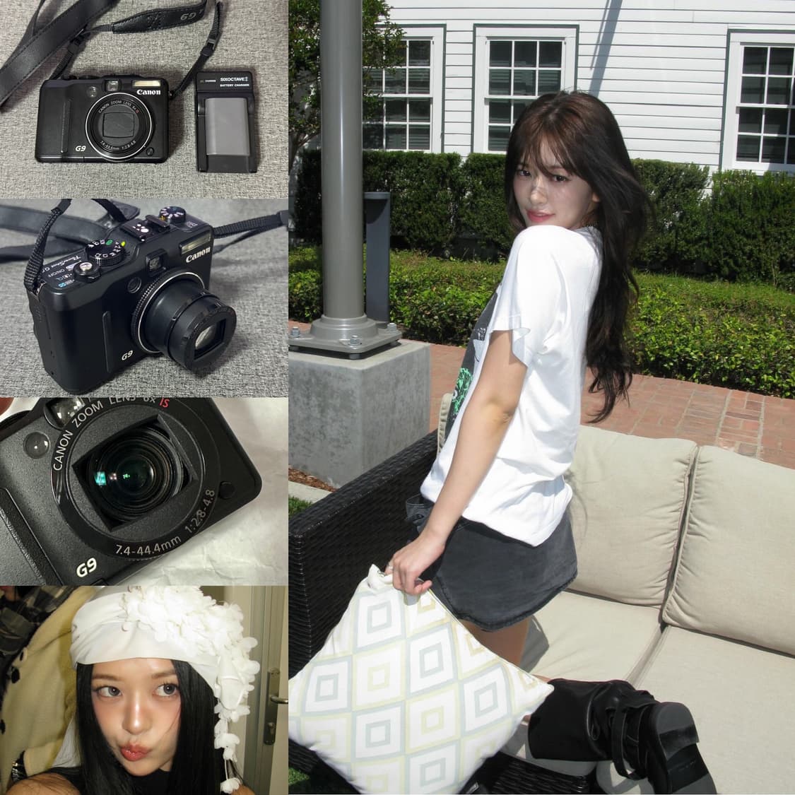 아이브 안유진 디카 📹캐논 파워샷 G9 (컨디션good) 상품이미지1