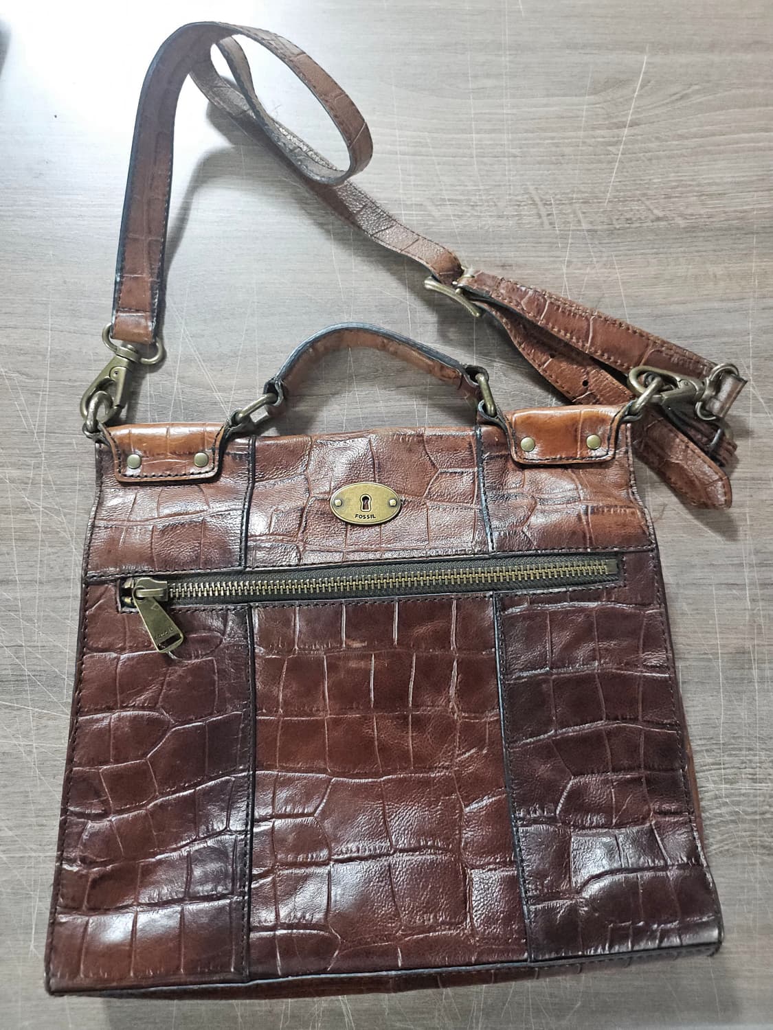 파슬 fossil 천역가죽 크로스 토도백  남여가능 상품이미지2