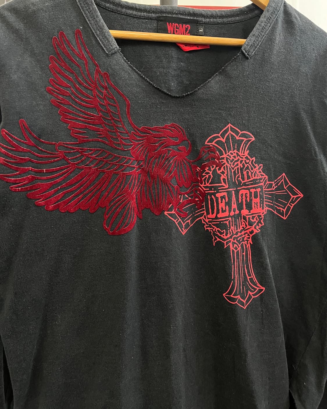 올드 빈티지 브이넥 언밸런스 쭉티 상품이미지6