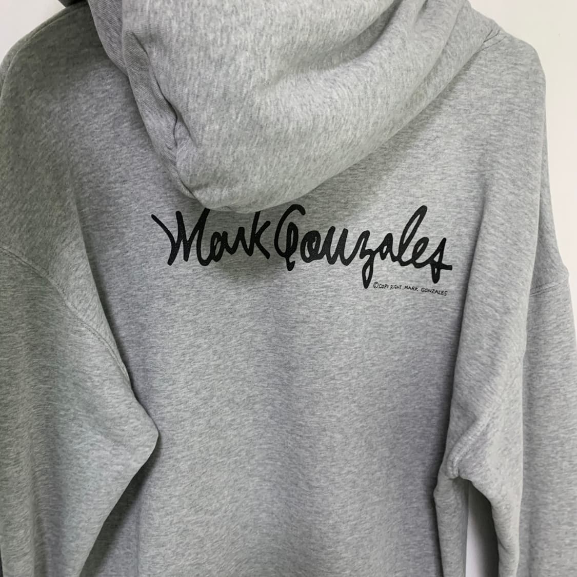 마크곤잘레스 베이직 빈티지 그레이 후드티 M 남녀공용 상품이미지9