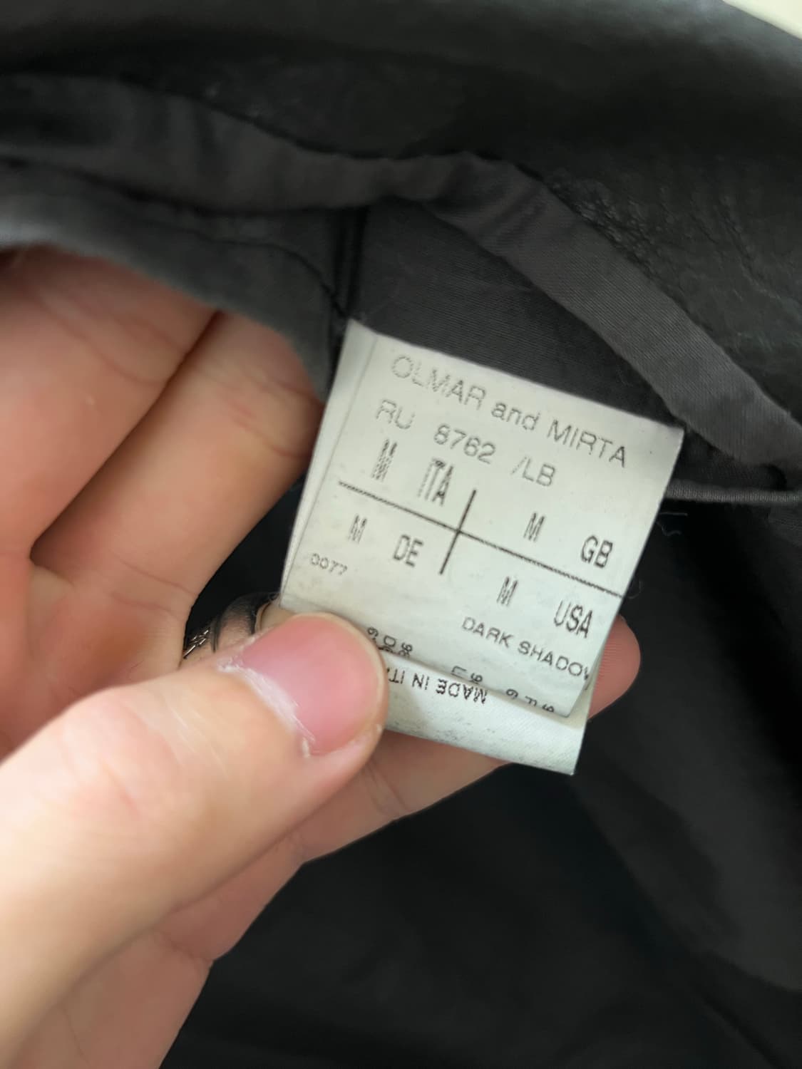 07 아카이브 릭오웬스 OLMAR&MIRTA 레더 자켓 상품이미지6