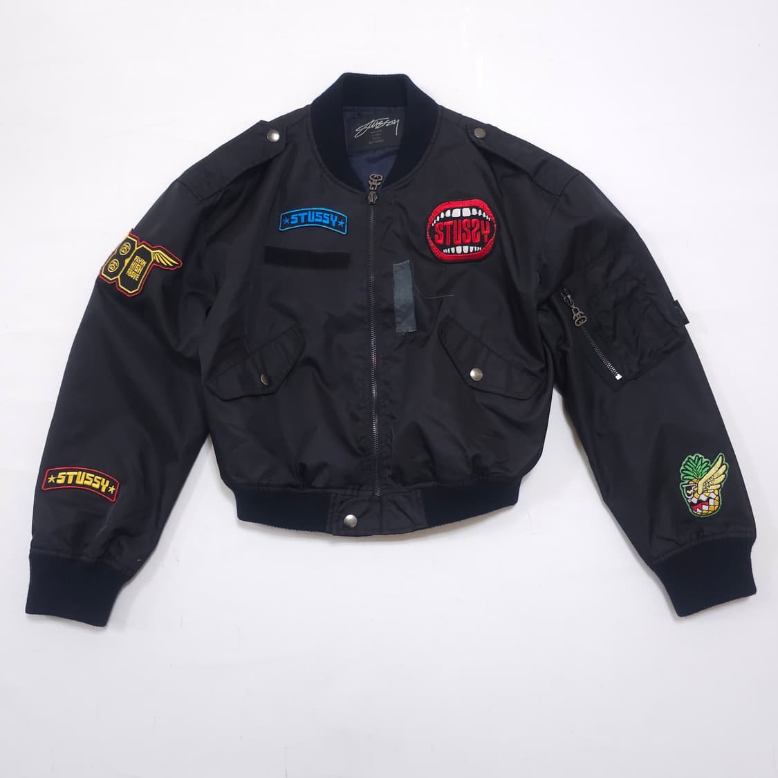 스투시 우먼스 패치 ma-1 자켓 상품이미지1