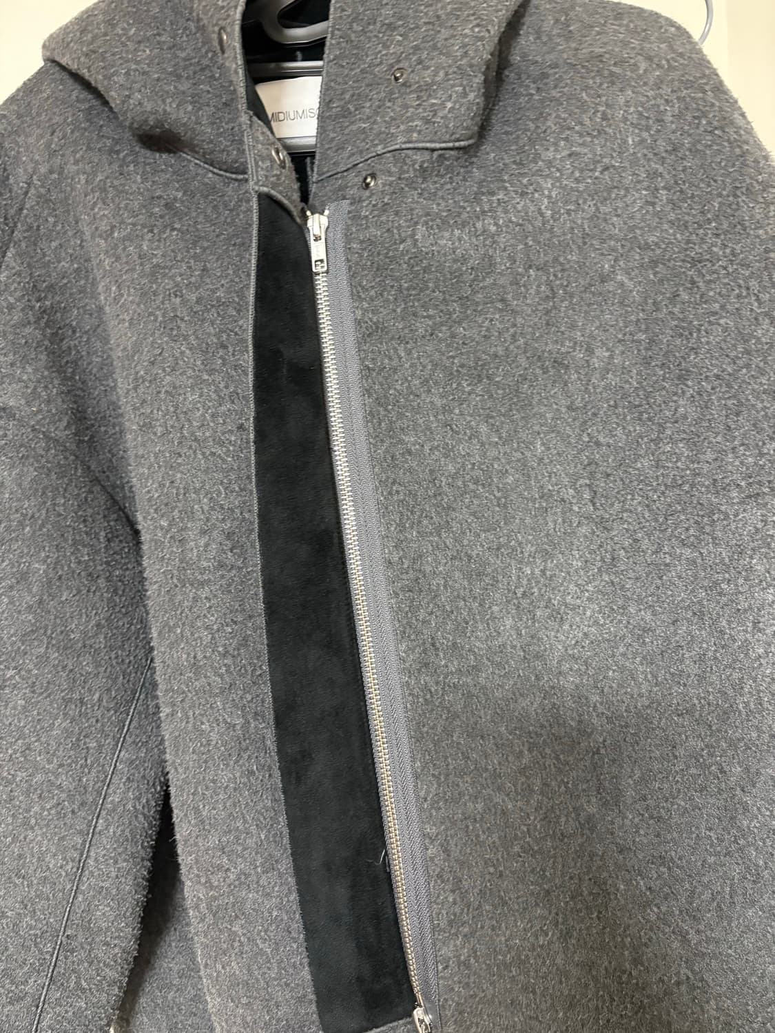 차콜그레이 코트 상품이미지5