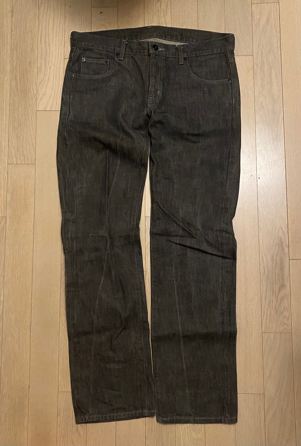 Neighborhood denim jean / 네이버후드 흑청 데님진 L 상품이미지1