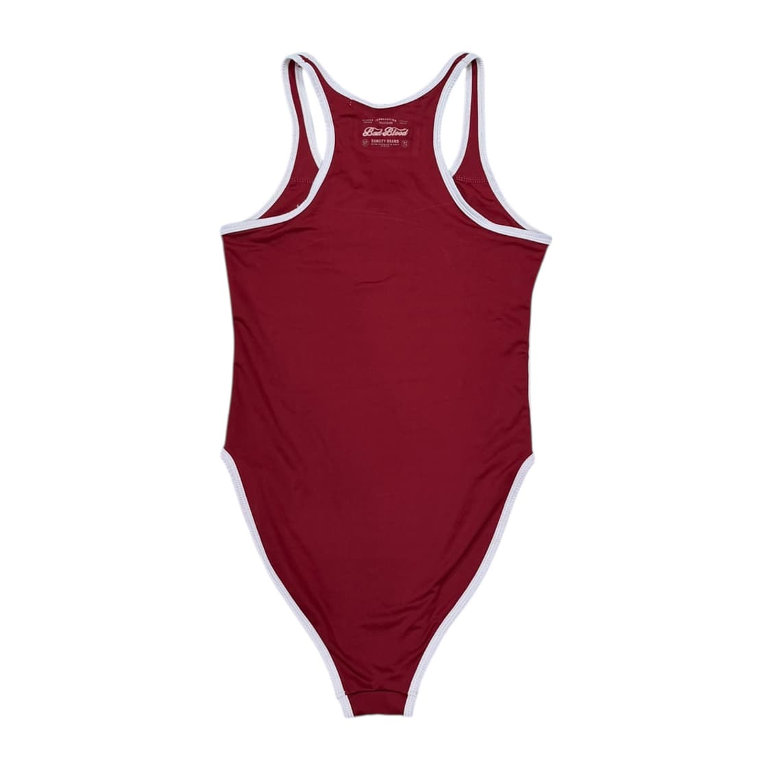 배드블러드 바디수트 수영복 버건디 레드 S 상품이미지3