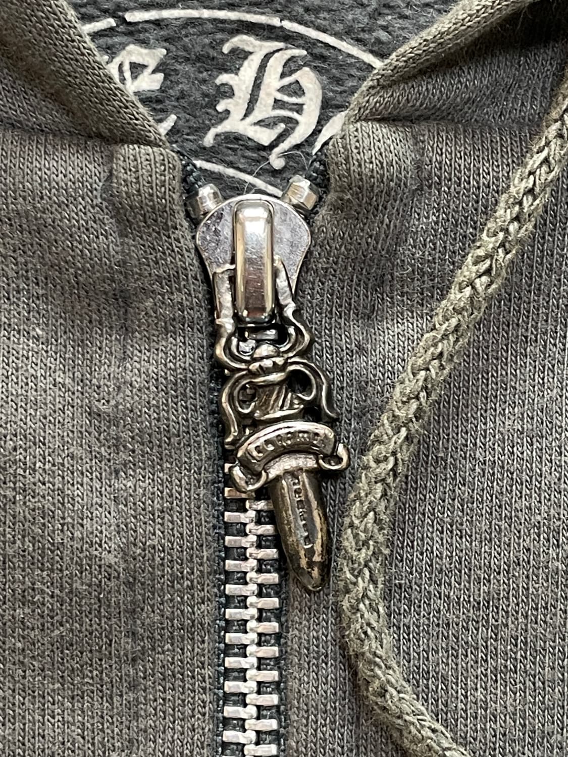 90s 올드 크롬하츠 집업 후드 상품이미지6