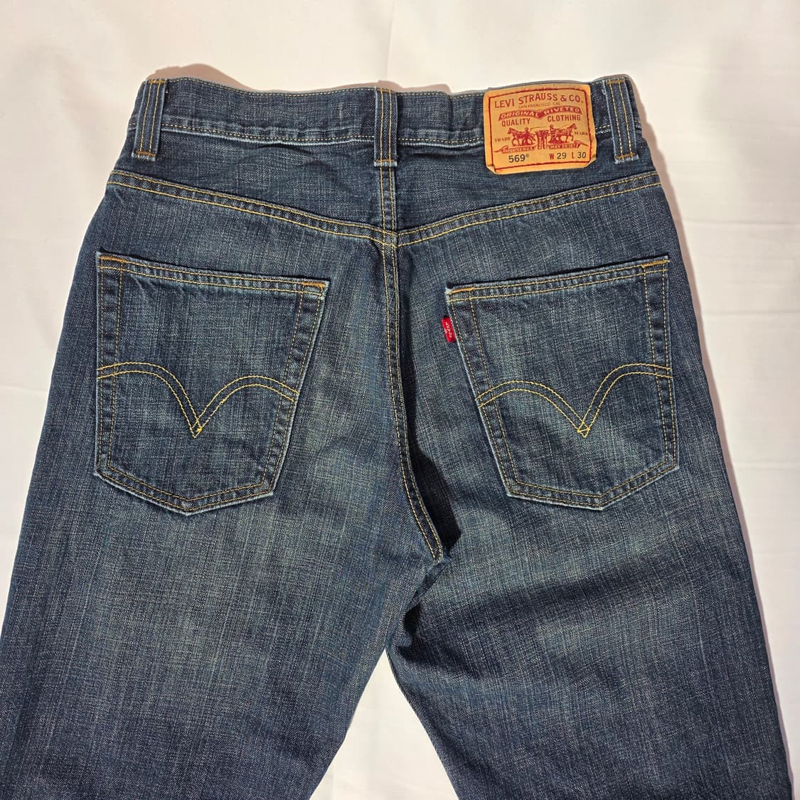 [W29L30]00s 리바이스 569 루즈스트레이트핏 데님 팬츠 상품이미지8