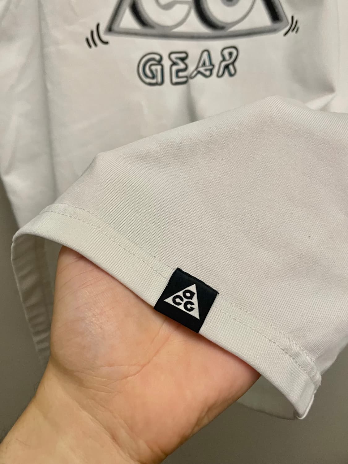 (XL)나이키 ACG 행 루즈 서밋 반팔티셔츠 화이트  상품이미지6