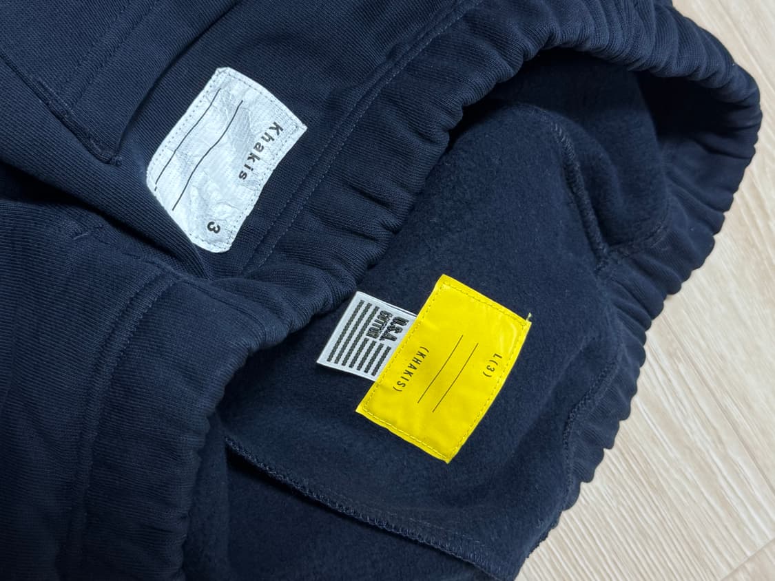 카키스 네이비 스웻팬츠 새제품 상품이미지3