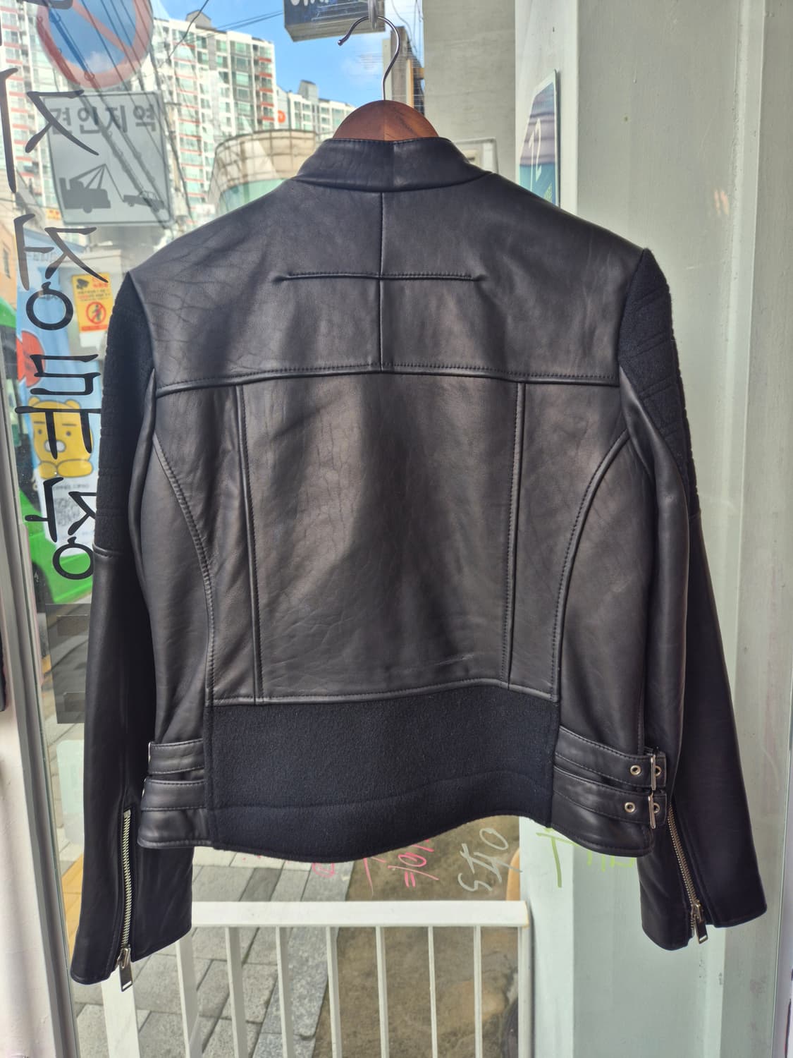 Gold Mine 가죽 라이더 자켓입니다 상품이미지5