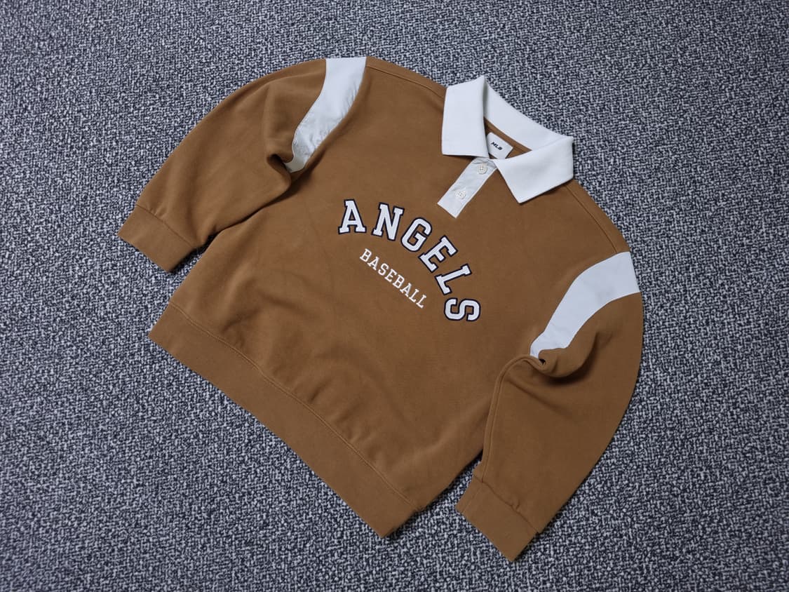 [무료배송][130]MLB 키즈 바시티 피케 맨투맨 상품이미지3