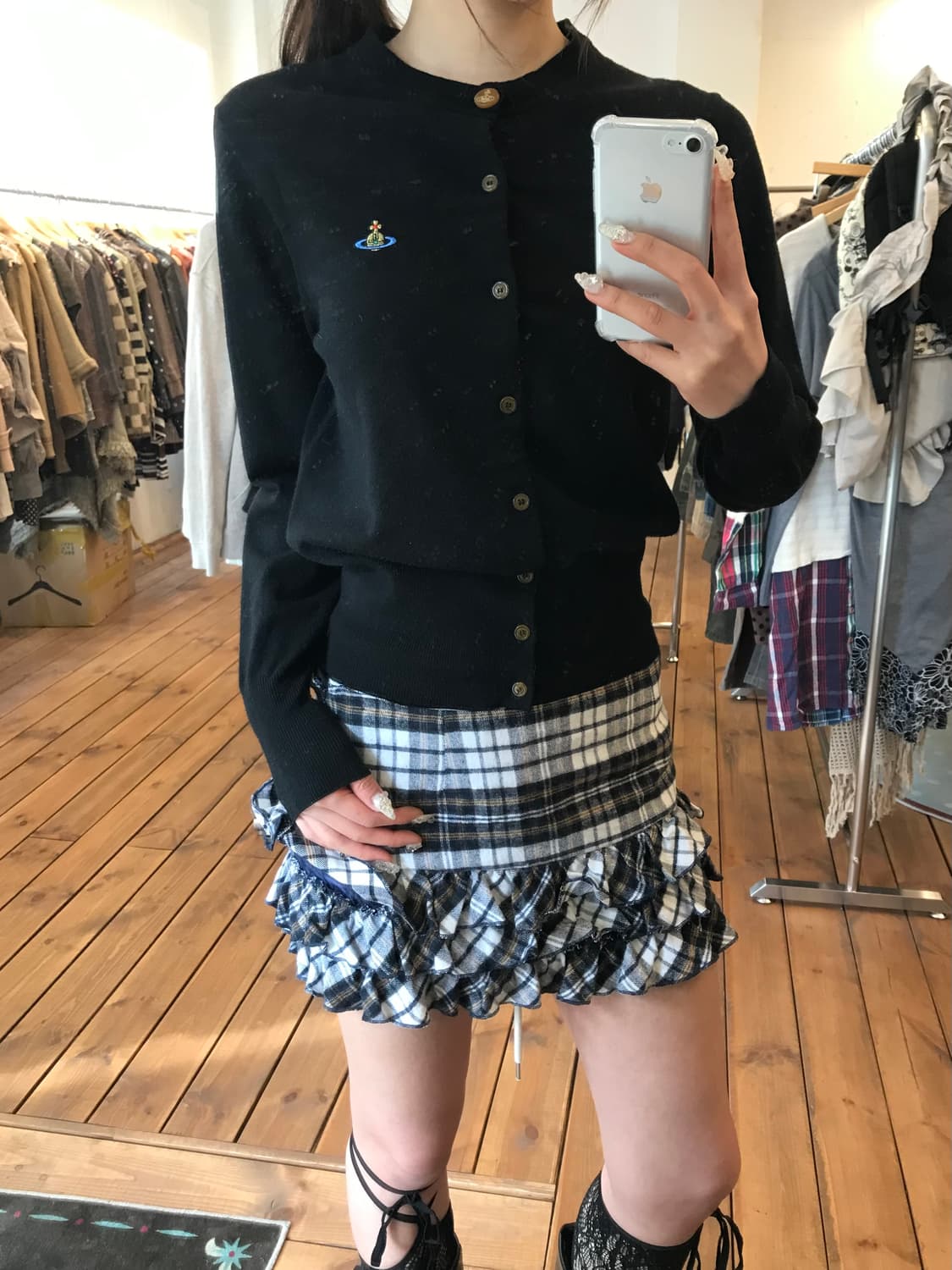 비비안웨스트우드 ORB 가디건 상품이미지1