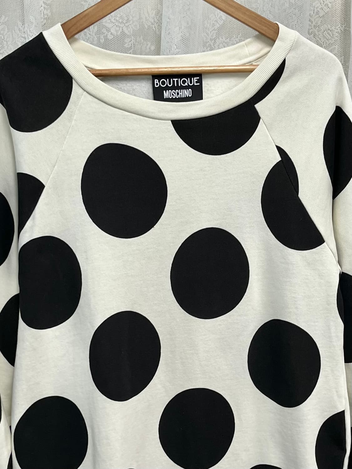 36) 부티크 모스키노 폴카 도트 레이어드 원피스 상품이미지3