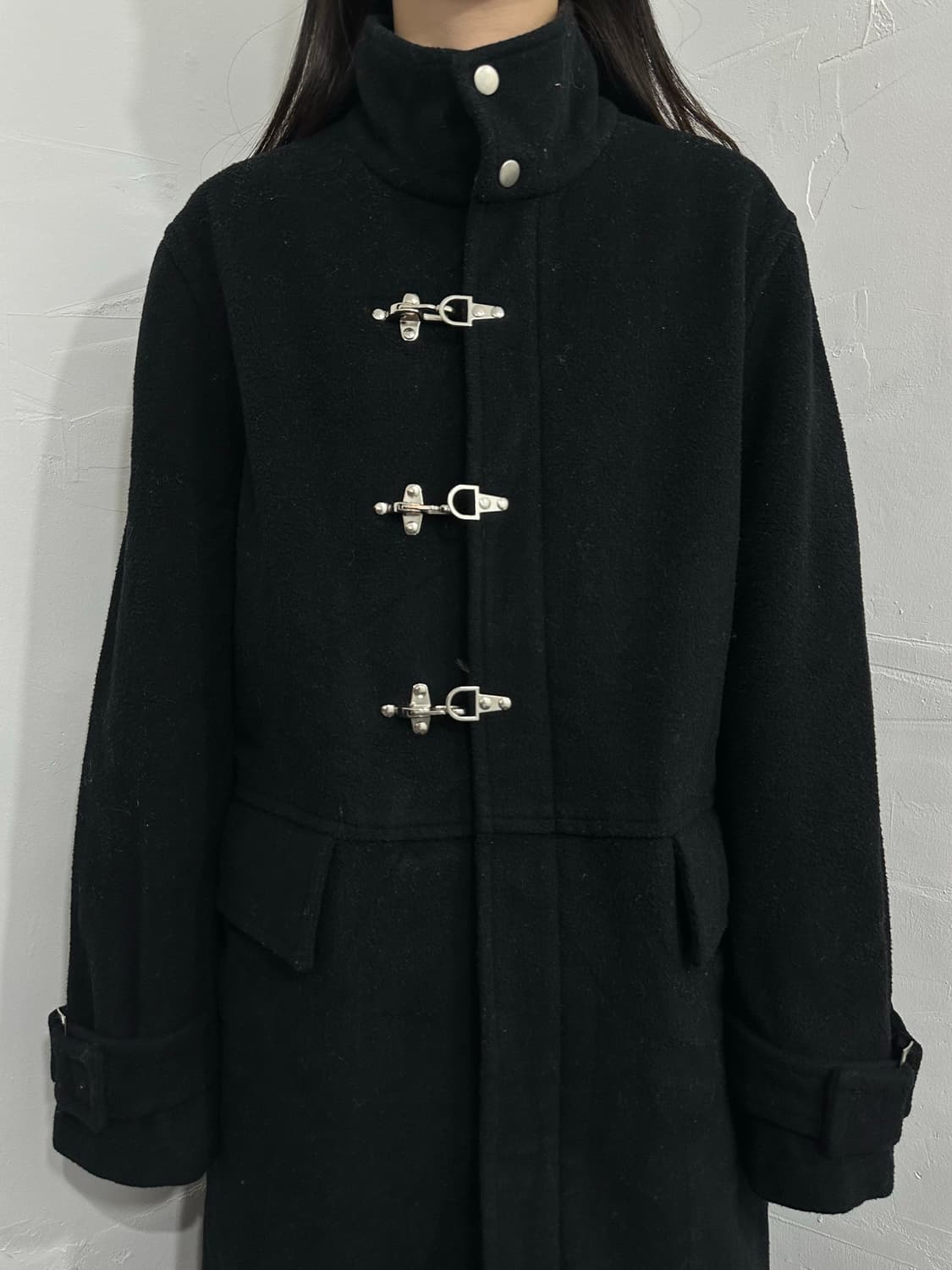 tnfe buckle detail wool coat 상품이미지7